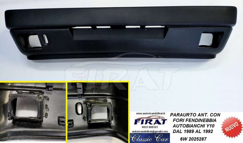 PLASTICA FANALINO FIAT PANDA 86 - 03 ANT.DX E SX ARANCIO